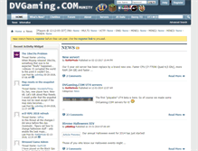 Tablet Screenshot of dvgaming.com